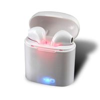Headphones I7S TWS Wireless Stereo Earphones Headphone with Charging Box (White)
