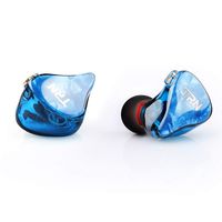 in-Ear Monitors, TRN IM2 2nd Generation Dual Drivers Hybrid HiFi Stereo Sport IEM Earphones/Earbuds/Headphones with Detachable Cable for iPhone, iPad, Android, Computer (Without MIC, Blue)