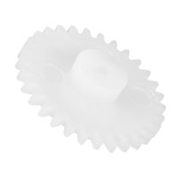 uxcell Plastic Gear DIY Reduction Worm Gears Model 302A for RC Car Robot Motor 20pcs