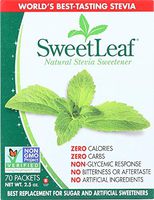(NOT A CASE) Natural Stevia Sweetener, 70 Packets