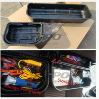 Foundation Deals Underseat Storage Box Fit 2015-2019 for Ford F150 Super Crew Cab Black w/o Subwoofer