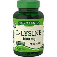 Nature's Truth L-Lysine 1000 mg Capsules, 100 Count