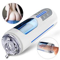 Woouu Vioretf- Fitness mǎssǎge Exercise 10 Frequency Vǐbrǎtiǒn Six Toys Men Hands Free Deep Throat Oral Cup Sucking Endless Pleasure Multi Speeds Blow-Job Men Adult Voice Interactive Toys T-Shirt