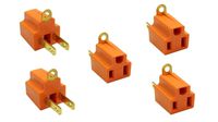 5 PCS 3 Prong to 2 Prong Grounding Converter, CNE614052