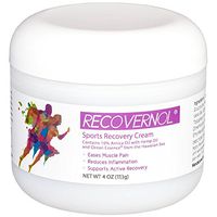 Recovernol Sports Recovery Cream | Fortfied with 10% Arnica, MSM, Hemp & Coconut Oil, Vitamins A & E Plus Ocean Essence Minerals | Supports Joint, Tendon, Ligament & Muscle Repair and Recovery (4 oz)
