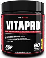 VitaPro - BioAvailable, Co-Enzymated Complete Multi Vitamin & Multi Mineral Complex with Albion World-Class Chelated Minerals & Probiotics + Enzymes - 60 Servings, Juicy Orange Flavor