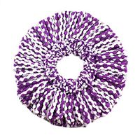 Microfiber Replacement Mop Head Refill Hurricane for 360° Spin Magic Mop Anti-Abrasive Microfibers Round Roating Floor Mop Head (Purple, ONESIZE)