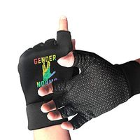 Men Women Gender NORMS are Illogical Rainbow Fingerless Gloves for Arthritis & Carpal Tunnel Pain Relief