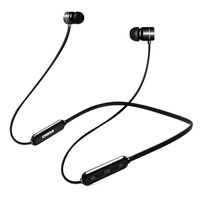 ORDA Bluetooth Headphones Neckband in-Ear Magnetic Earphones Built-in Mic Wireless Earbuds Headset, 8 Hours Playtime/HD Stereo/Noise Cancelling/Sweatproof for Sports Running,Cycling,Gym (Black)