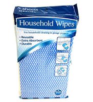 Household Wipes 5 Count 22.5 x 13 inches, Case of 24