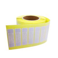 YIQing UHF AZ 9662 860~960MHZ Alien H3 73.5x22.5mm Long Range Reading UHF tag Adhesive Tag Inlay RFID Label for Variety Application Such Inventory Management (Pack of 600pcs)