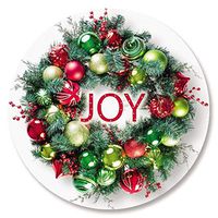 Great Joy Christmas Envelope Seals - Set of 72 Holoiday Envelope Stickers