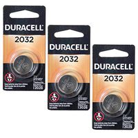 3X Duracell DL2032 3V Lithium Coin Cell Battery SB-T15, 2032, EA2032C, ECR2032, L14, L2032, LF1/2V, BR2032, CR2332, BR2332, DL2032