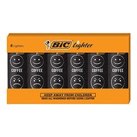 BIC Special Edition Favorite Series Coffee Lighters, Set of 6