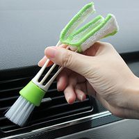 Whitelotous Car Detailing Cleaning Brush Mini Duster Blinds Cleaner Tool for Car Home