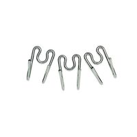 HERM SPRENGER Prong Dog Collar Extra Links, Set of (3) 3.25 mm Chrome Links, Steel Chrome Plated Dog Prong Collar Links, Pinch Collar and Dog Correction Collar Links, Prong Training Collar Links