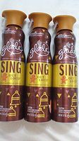 3 Glade Winter Collection Sing Out Loud Gingerbread Spice Freshener Spray 9.7 oz
