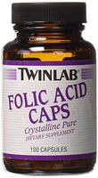 Folic Acid 800mcg Twinlab, Inc 100 Caps