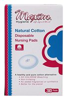 Natural Cotton Disposable Nursing Pads Maxim Hygiene Products 30 Pack