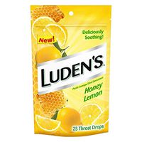 Luden's Throat Drops Honey Lemon - 25 ct, Pack of 3