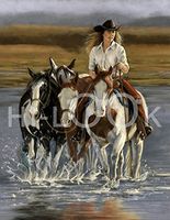 Hi-Look Microfiber Cleaning Cloth - Crossing the Cheyenne