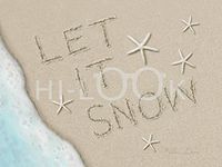 Hi-Look Microfiber Cleaning Cloth - Let It Snow