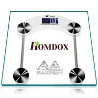 Ouyilu Square Digital LCD Glass Body Weight Home Bathroom Scale High Precision 150kg/180kg