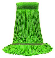O'Cedar Commercial 97145 MaxiClean Loop-End Mop, Small, Green (Pack of 12)