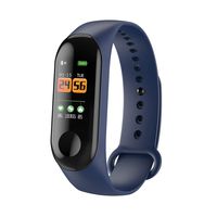 Bchance Activity Tracker with Heart Rate Monitor, Fitness Tracker Touch Screen Wearable Pedometer Bluetooth Smart Watch with Sleep Monitor,Steps Calories Counter for Android iOS Smart Phones - Blue