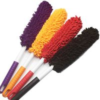 Cleanmate24 Microfiber Duster Set with Telescopic Handle (Purple)