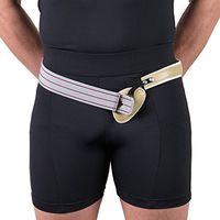 Elastic Hernia Truss, Single Spring, Professional Medical Style, 30 inch Hip (Right)