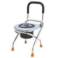 PYapron Bedside Commode Chair, Deluxe Commode Chair, Foldable Commode Foreasy Transfers,Stainless Steel Bedside Commode, Easy No Tool Assembly