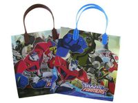 Transformers Gift Bags Party Tote Bags - 6pc Set - Transformers Party Gift Tote Bags