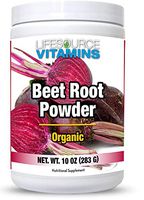 LifeSource Vitamins Beet Root Powder - Organic 10oz - 40 Servings - US California Beets - Non-GMO - Free Priority Shipping