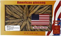 DOL 禮盒包裝 4OZ=113g/Box Hand-Selected Cultivated American Wisconsin Farmed Ginseng Root | Long Medium 美國威斯康辛長枝西洋參 花旗參 16OZ/4 Boxes