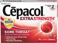 Cepacol Maximum Strength Throat Drop Lozenges, Cherry, 16 ea
