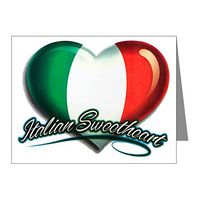 Note Card Italian Sweetheart Italy Flag