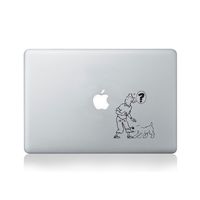 Surprised by Apple Vinyl Sticker for MacBook (13-inch MacBook and 15-inch MacBook) / Laptop/Guitar