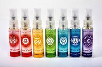 New Moon Beginnings Chakra Spray Set - Balancing Body Mist & Aromatherapy Spray, 100% Organic Essential Oils (10 ml)