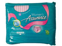 Assurance Women's (Fresh Lavender Color), Xl, 16ct