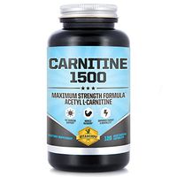 Carnitine 1500 - Acetyl L-Carnitine 1500mg Maximum Strength Carnitine Supplement - Supports Energy, Memory, Focus and Weight Loss Management by Vitamorph Labs - 120 Vegetarian Capsules