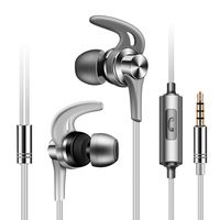 Theshy 3.5MM Super Bass Stereo in-Ear Earphone Sport Headset with Headphone for Phone Sweatproof Sport Headphones