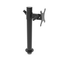 Versadesk Single LCD Monitor Arm - Black - Compatible with Versadesks Only