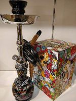 17" Ed Hardy Hookah Nargile Hookah Pipe Black