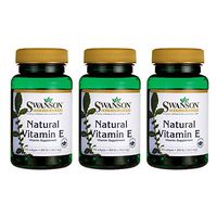 Swanson Natural Vitamin E 200 Iu (134.2 Milligrams) 100 Sgels (3 Pack)