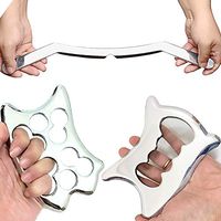 Guasha Scraping Massage Tool for Soft Tissue, Myofascial Release IASTM Tools for Back, Legs, Arms, Neck, Shoulder (3 Pieces)