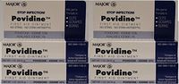 Povidone Iodine 10 % Generic for Betadine Ointment 1 oz. Tube Pack of 4 Tubes Total 4 oz.