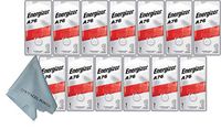 Energizer A76 LR44 1.55V Button Cell Alkaline Batteries (Individually Packaged Each with Retail Hanging Tab) x 13