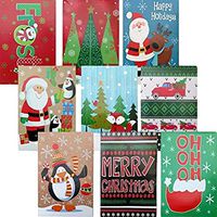 Decorative Holiday Gift Boxes, Shirt Size 14"x9", Pack of 9