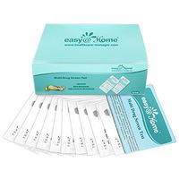 100 Pack - Easy@Home 10 Panel Instant Drug Test Kits - Testing Marijuana (THC), Cocaine (COC), OPI 2000, MET, AMP,BAR,BZO,MTD,PCP,MDMA - Urine Dip Drug Tests-#EDOAP-3104